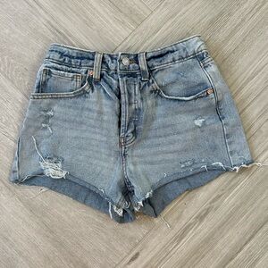 Wild Fable Super High-Rise Cutoff Jean Shorts Size 0
